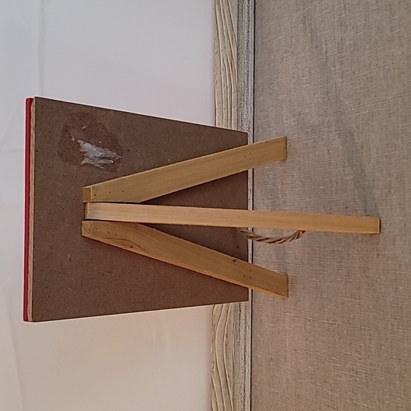 Merry and Bright Holiday Easel Sign - Picture 2 of 2